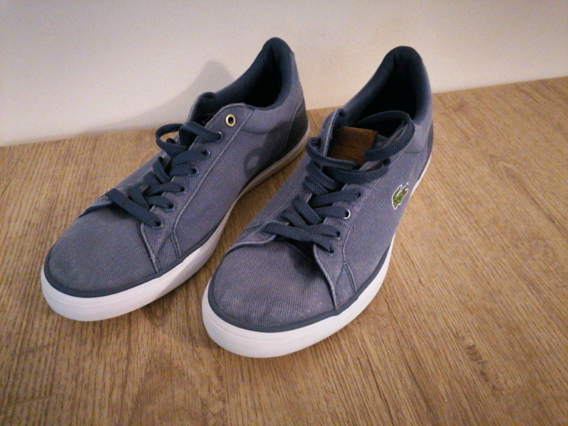 lacoste trainers size 8